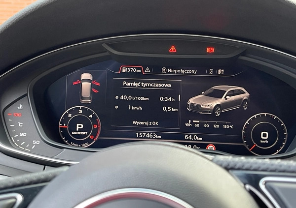 Audi A4 cena 85900 przebieg: 157460, rok produkcji 2017 z Wrocław małe 781